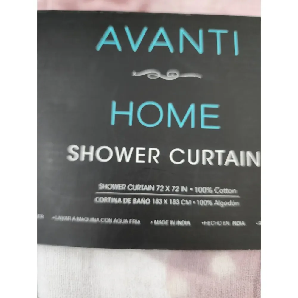 Floral Shower Curtain by Avanti Home